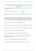 PJM Generation Dispatcher Exam Practice &vert; Questions And Answers 2024