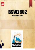 BSW2602 Assignment 1 2024 (ANSWERS)