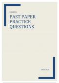 COS1501 Exam Prep Past Paper Compilation