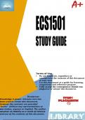 ECS1501 Study Guide