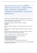 SmartServe Exam Practice LATEST  2023-2024 ACTUAL QUESTIONS  AND CORRECT ANSWERS  (VERIFIED ANSWERS) |ALREADY  GRADED A+