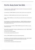 P&period;A&period;P&period;A&period; WRITTEN EXAM 2024&period;