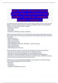 HESI PRACTICE EXAM EVOLVE  LATEST REAL QUESTIONS WITH  CORRECT DETAILED ANSWERS  ALREADY GRADED A&plus;