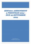 RDF2601 Assignment 3 PORTFOLIO 2024 - DUE 25 September 2024