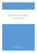 Economie generale 1 - Les cours de semestre 1