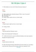 NR 328 Quiz 3 Quiz 4  (Latest 2024 / 2025) Questions and Answers (Verified Answers)