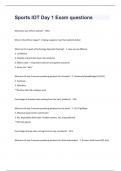 Sports IOT Day 1 Exam questions