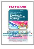 Morgan Karyn I-Davis Advantage for Townsend's Psychiatric Mental Health Nursing 11th edition Test Bank with Next Generation NCLEX Exam-Complete Guide(2024 Newest Version)