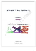Grade 12 Agricultural Sciences summary notes