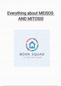 Everything about Meisos and Mitosis Grade 10-12