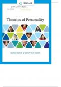 Test Bank & Instructor’s Manual for  Theories of Personality, 11th Edition by  Duane P. Schultz