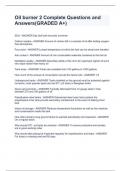 Oil burner 2 Complete Questions and Answers&lpar;GRADED A&plus;&rpar;