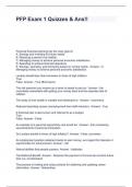 PFP Exam 1 Quizzes & Ans&excl;&excl;