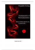 Fundamentals of thermodynamics 8th edition solution manual