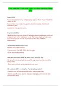 EPIC OR350 TEST-with 100&percnt; verified solutions 2024-2025