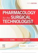 Pharmacology for the Surgical Technologist 