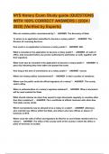 NYS Notary Exam Study guide &lpar;QUESTIONS WITH 100&percnt; CORRECT ANSWERS &rpar; &lpar;2024 &sol; 2025&rpar; &lpar;Verified by Experts&rpar;