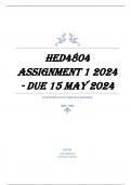 HED4804 Assignment 1 2024 - DUE 15 May 2024