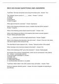 EEG 200 EXAM QUESTIONS AND ANSWERS