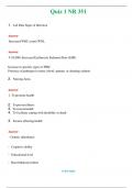 Quiz 1 NR 351  &lpar;Latest 2024 &sol; 2025&rpar; Questions and Answers &lpar;Verified Answers&rpar;