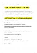 HARVARD UNIVERSITY,S BEST NOTES OF ACCOUNTING