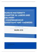 NUR410 MATERNITY  Chapter 16&colon; Labor and Delivery Comprehensive Questions and Answers 100&percnt; Accuracy &vert;Updated 2024 &vert;The first stage of labor is often a time of introspection&period; In light of this&comma; which information would guide the nurse's plan of care&quest;&period;&period;&period;