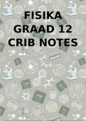Fisika Gr 12 crib notes