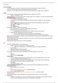 Revision Notes for AKT Exam