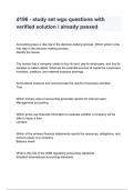 d196 - study set wgu questions with verified solution &lowbar; already passed