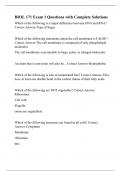BIOL 171 Exam 1 Questions with Complete Solutions&period;