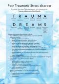 Acute stress disorder PTSD Summary