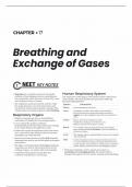 Breathing and Exchange of gases  summary notes  + mastering multiple choice questions + NCERT exemplar question + statement based questions + matching type questions  + assertion and reasons  all in one with brief explanation
