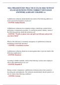 NHA PHLEBOTOMY PRACTICE EXAM 2024&sol; NEWEST EXAM QUESTIONS WITH CORRECT DETAILED ANSWERS&vert; ALREADY GRADED A&plus;