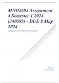 MNO2603 Assignment 4 Semester 1 2024 (340595) - DUE 8 May 2024