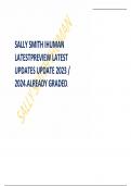 SALLY SMITH iHUMAN LATEST PREVIEW LATEST UPDATES 2023 ALREADY GRADED A+