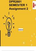 DPR2601 assignment 2 2024(COMPLETE ANSWERS )- DUE 30 APRIL 2024-Public Relations Research -
