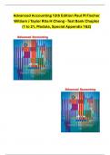 Advanced Accounting 12th Edition Paul M Fischer William J Taylor Rita H Cheng  - Test Bank Chapter (1 to 21)