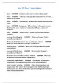bisc 101 Exam 1 Latest Update 