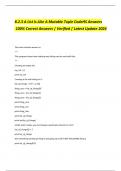 8&period;2&period;3 A List Is Like A Mutable Tuple CodeHS Answers 100&percnt; Correct Answers &vert; Verified &vert; Latest Update 2024