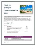Tourism-Grade 12-June Examination 2024