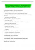 EGAN'S Fundamentals BUNDLE Exams and Correct Solutions 2024 &vert; 2025
