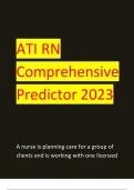 ATI RN Comprehensive Predictor 2023