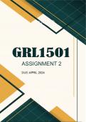 GRL1501 Assignment 2 2024