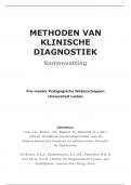 Samenvattinging Methoden van Klinische Diagnostiek (PEDA) - boeken van de Bruyn en Tak 
