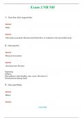 Exam 2 NR 545  &lpar;Latest 2024 &sol; 2025&rpar; Questions and Answers &lpar;Verified Answers&rpar;
