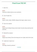 Final Exam NR 545  &lpar;Latest 2024 &sol; 2025&rpar; Questions and Answers &lpar;Verified Answers&rpar;