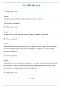 NR 602 BUNDLE Week 1  &comma;3&comma;5&comma;6&comma;7 Quiz Complete Questions & Answers &lpar;Solved&rpar; 100&percnt; Correct &lpar;Latest 2024 - 2025&rpar; 