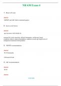 NR 630 Exam 4  &lpar;Latest 2024 &sol; 2025&rpar; Questions and Answers &lpar;Verified Answers&rpar;