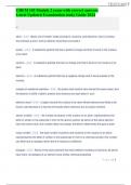 Chem 103 module 2 exam with correct answers&vert;&vert;Latest 2024