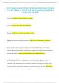 ESB FINAL EXAM STUDY GUIDE LATEST UPDATE 2024 WITH CORRECT AND WELL RESEARCHED ANSWERS/ ALREADY PASSED